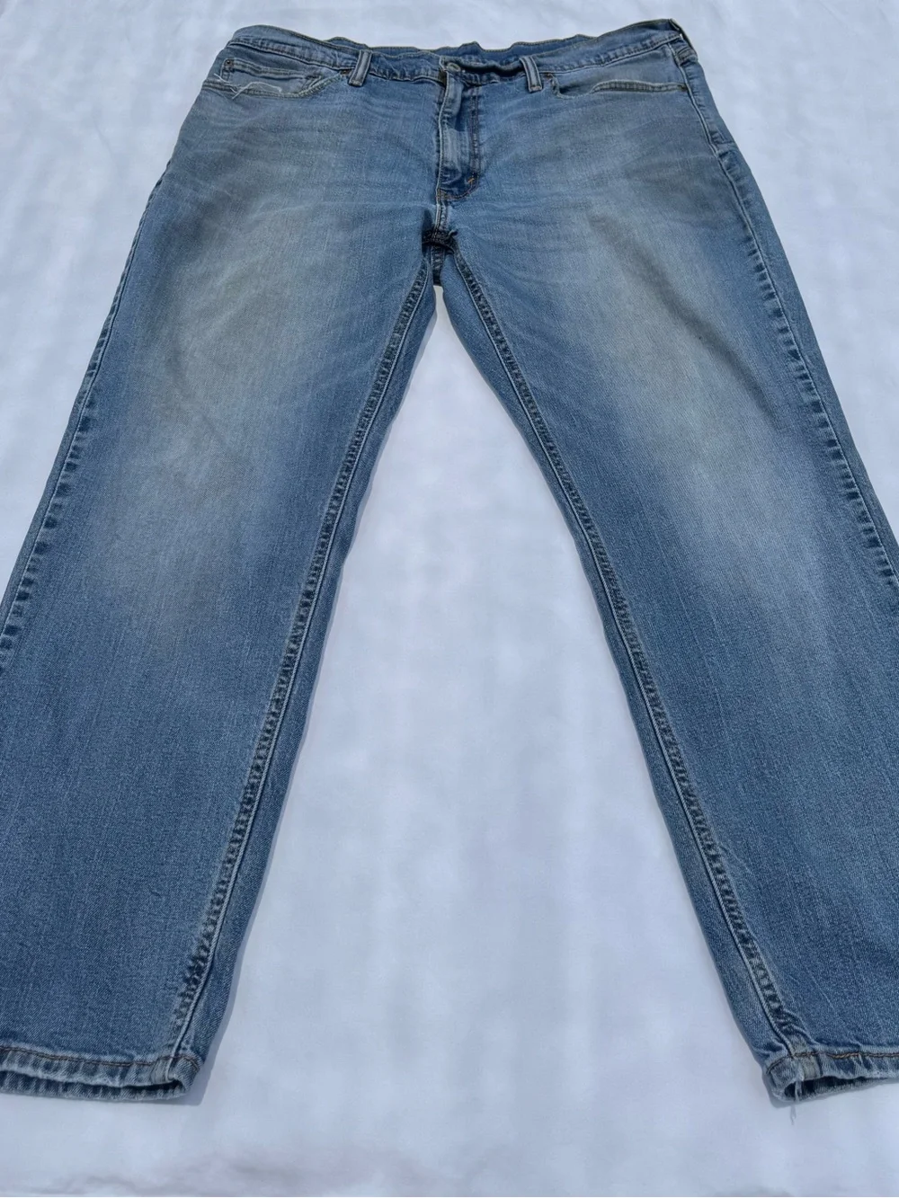 Levi's Light Blue Relaxed Straight Jeans